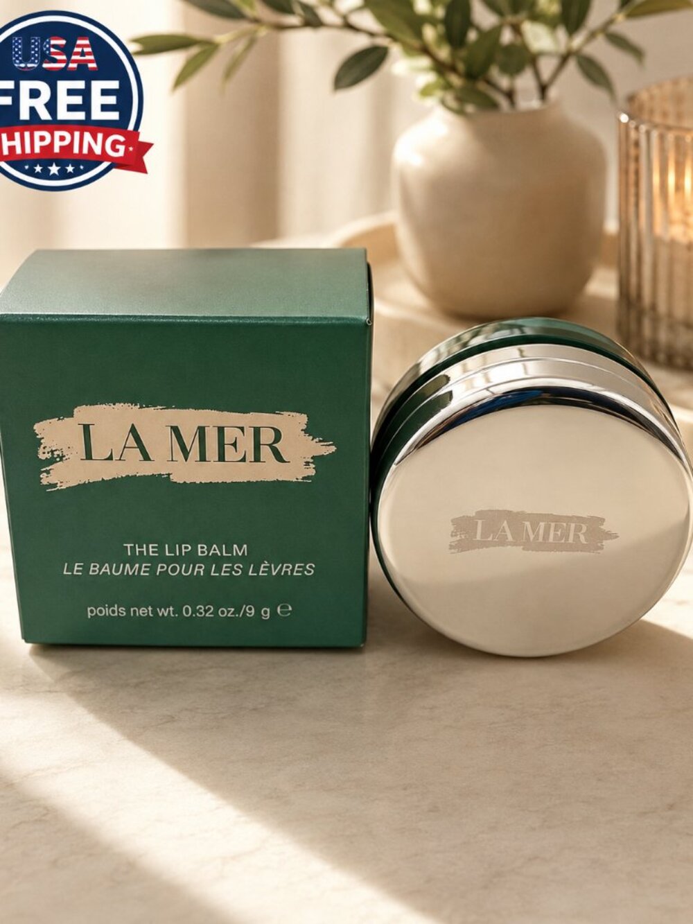 La Mer The Lip Balm 0.32 oz / 9g – Luxury Hydrating Lip Care - Picture 2 of 2